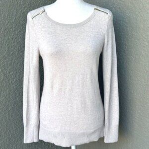 Banana Republic Touch of Cashmere Beige Sweater